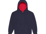 Sweat enfant capuche contrastée