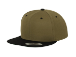 Casquette snapback bicolore