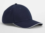 Casquette en coton organique avec liseré