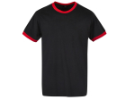 Tee-shirt bords côte contrastés