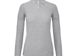 Polo manches longues femme