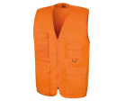 Gilet reporter multi-poches polycoton