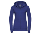 Sweat zippé femme capuche