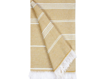 Fouta en coton et polyester recyclé