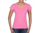 Tee-shirt col v femme