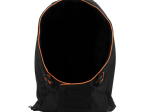 Capuche en softshell avec biais contrasté