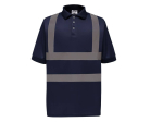 Polo manches courtes haute visibilité