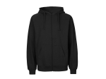 Sweat à capuche zippé en coton tiger