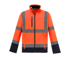 Veste softshell haute visibilité