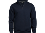 Sweat col zippé