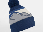 Bonnet avec pompon mountain peaks