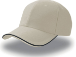 Casquette 6 pans contrastée