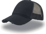 Casquette 5 pans style trucker "destroyed"