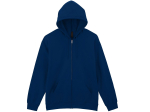 Sweat à capuche zippé unisexe