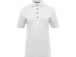 Polo femme boutons contrastés