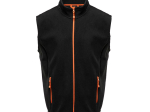 Bodywarmer polaire contrasté
