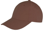 Casquette basse coton 6 panneaux