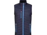 Bodywarmer bi-matière homme