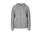 Sweat capuche zippé femme