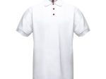 Polo avec boutons contrastés