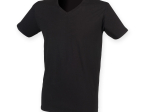 Tee-shirt stretch col v homme