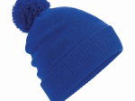 Bonnet avec pompon intérieur polaire