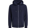 Sweat à capuche zippé unisexe