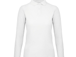 Polo manches longues femme