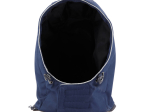 Capuche en softshell avec biais contrasté