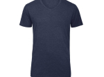Tee-shirt col v homme tri-blend