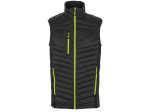 Bodywarmer bi-matière homme