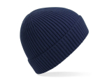 Bonnet en maille côtelée
