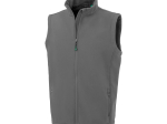 Bodywarmer softshell homme en polyester recyclé
