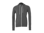 Sweat capuche zippé unisexe