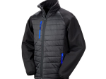 Veste bi-matière