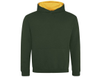 Sweat enfant capuche contrastée