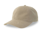 Casquette 6 pans mid visor corduroy recyclé