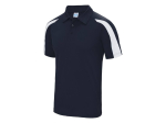 Polo de sport contrasté