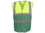 Gilet de sécurité bicolore