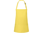 Tablier à bavette court avec boucle et poche