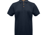 Polo avec boutons contrastés
