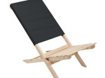 MARINERO - Chaise de plage pliable en bois