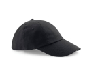 Casquette basse en coton sergé lourd