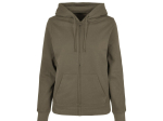 Sweat capuche zippé femme