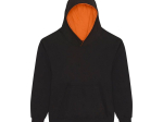 Sweat enfant capuche contrastée