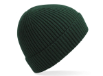 Bonnet en maille côtelée