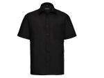 Men's short sleeve classic polycotton poplin shirt