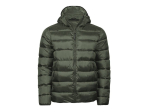 Doudoune à capuche en polyester recyclé