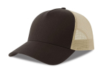 Casquette 5 pans style trucker en coton