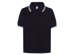 Polo enfant contrasté